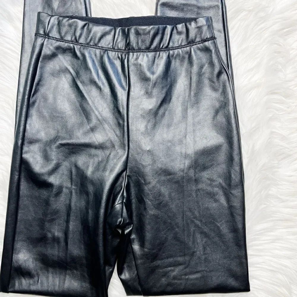 Express High Waisted Faux Leather Leggings Black Size XS